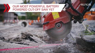 Meet the future of cutting: the Hilti DSH 900-22 ATC cordless cut-off saw.