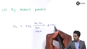 Preparation of Ammonia - P-Block Elements - Chemistry Class 12