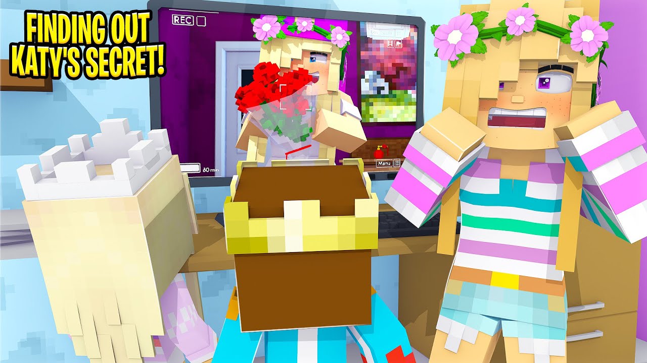 SPYING Little Leah KNOWS ABOUT THE SECRET WEDDING... Minecraft