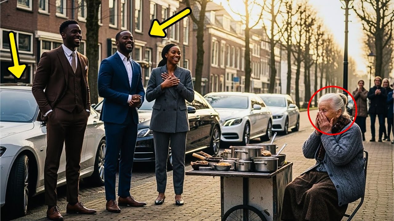 «ARME VERKOOPSTER voedde dakloze drieling; jaren later stopten 3 Rolls-Royces bij haar kraam»