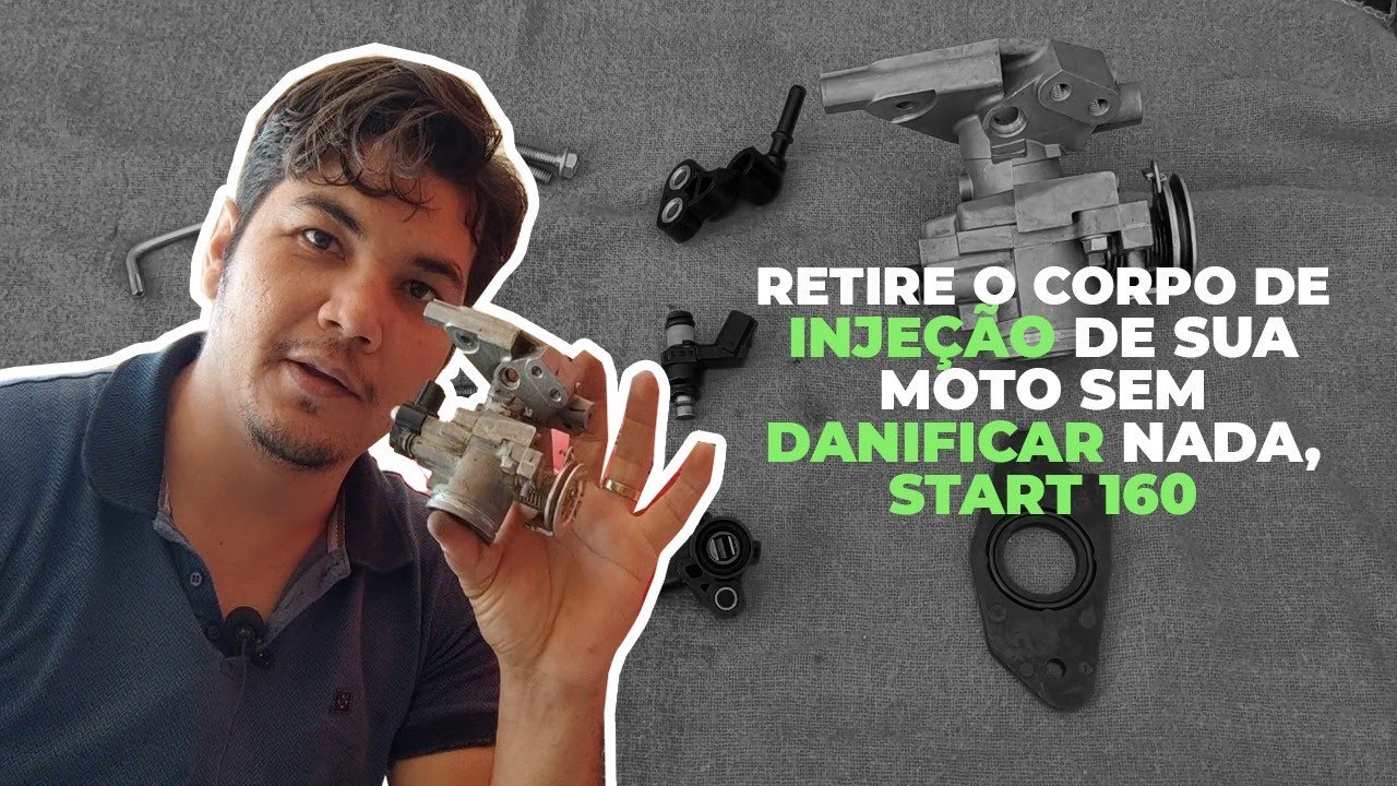 Como tirar de forma Segura a Injeção Eletrônica da CG 160 START