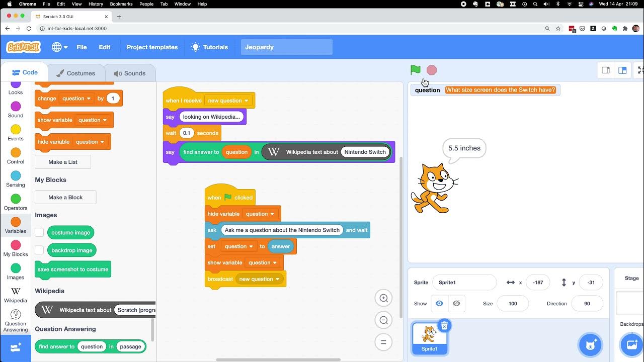 Scratch Team on X: 🎉 12 days until #Scratch3 😺 Q: Will Scratch 3.0 have  new blocks? A: Yes! You'll find new sound effect blocks, pen blocks, a  glide block, operators, and