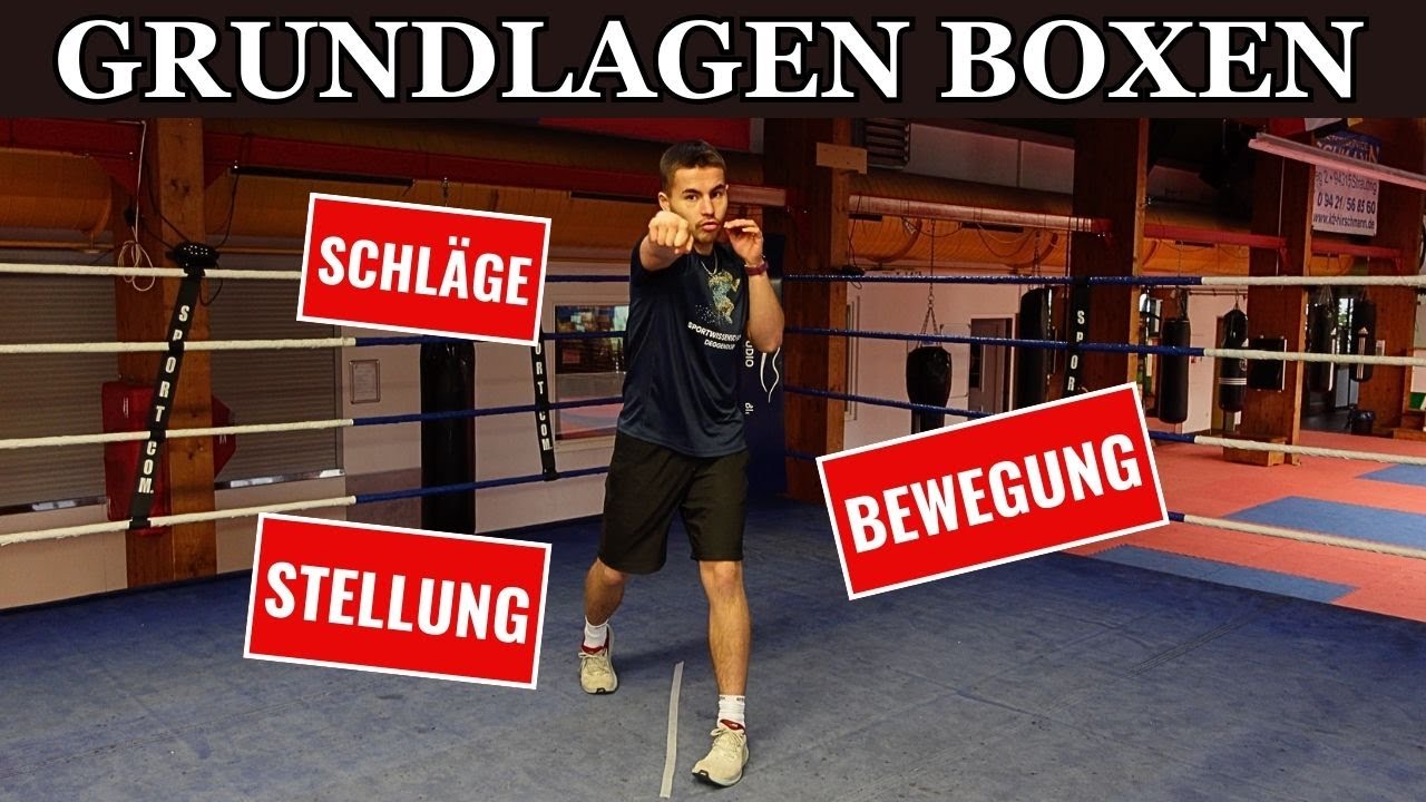 Grundlagen Boxen: Training für Anfänger Zuhause