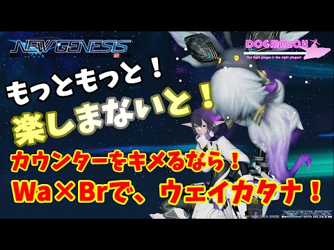 【 PSO2 NGS 】カウンターをキメるなら！　ウェイカタナ！