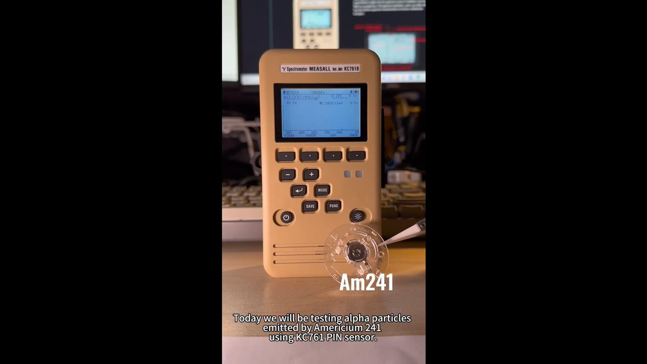 KC761 Handheld Radiation Spectrometer