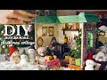 DIY🎄煌めくクリスマスのコテージ｜How to make miniature Christmas cottage