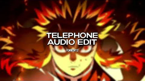 telephone - lady gaga ft. beyoncé [edit audio]