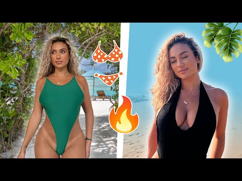 Tight and Revealing Swimwear Try on Haul 🔥