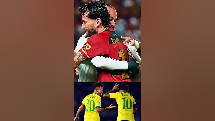 O REENCONTRO DE NEYMAR E LUCAS LIMA.