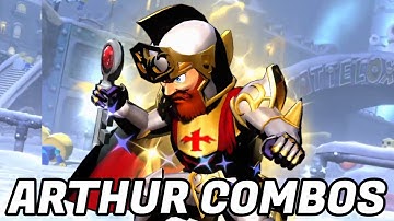 UMVC3 - ARTHUR SOLO COMBOS!