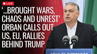 Viktor Orbán LIVE | Hungary's Orban Touts Support For Trump & European Far Right At CPAC Conference