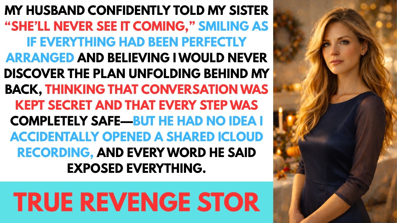 I Accidentally Opened A Shared iCloud Recording And Heard My Husband Telling My Sister She ll Never.