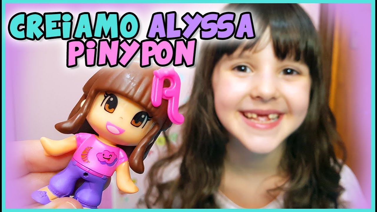 Creiamo Alyssa in versione PinyPon! 😄