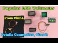 All Type DC & AC LED Voltmeter All Features-Details Connection-Circuit Board  in Hindi (2020)