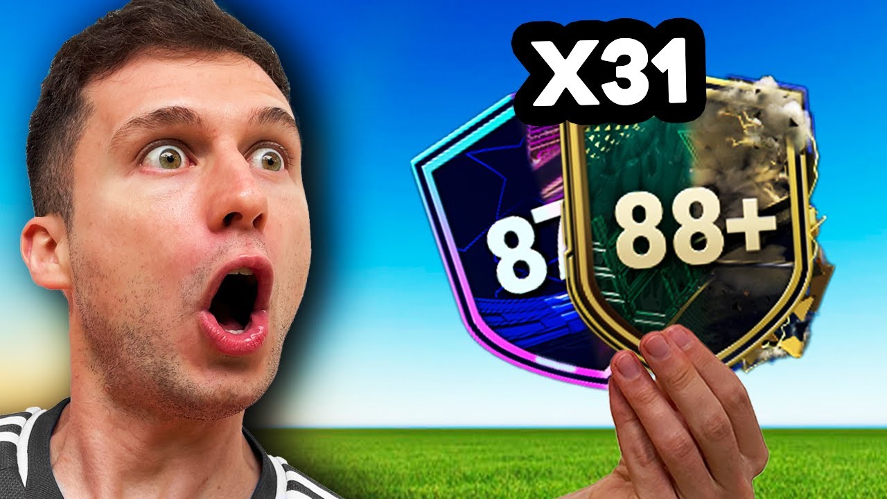 x31 PP DE ICON E HERO 🔥🔥🔥 DEU BOM? EA FC 24 ULTIMATE TEAM