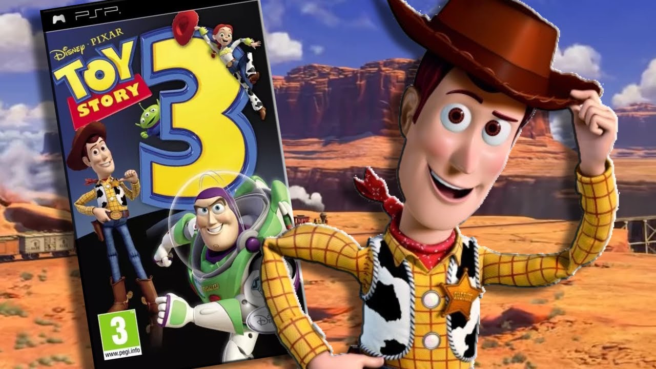 The TOY STORY 3 GAME for PSP is PURE CHILDHOOD - YouTube