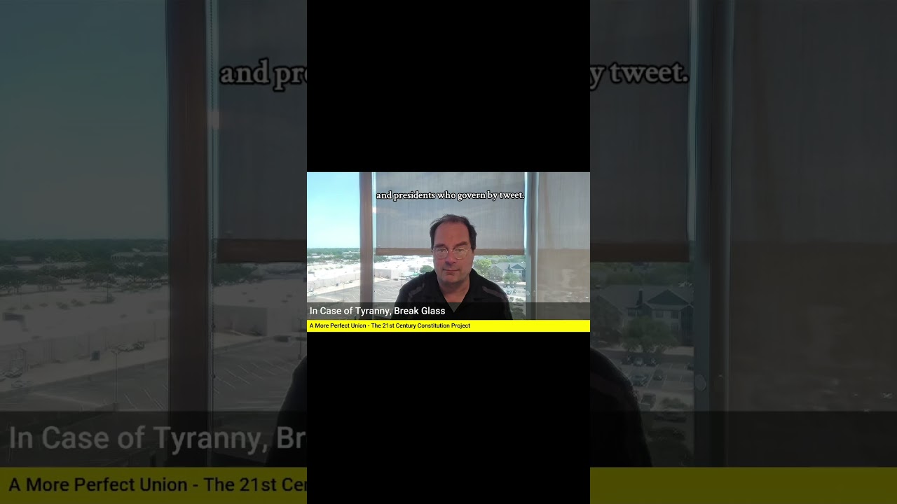 AMPU11 In Case of Tyranny, Break Glass: The Crisis of Executive Emergency Powers