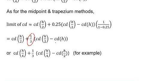 MEI Numerical Methods: Convergence 1-6