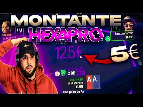 Je lance une montante spin&go jackpot sur unibet poker en partant de 5€