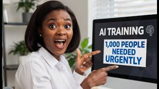 Get Paid to Train AI - AI Training Jobs (Hiring Worldwide - 1,000 Needed!)