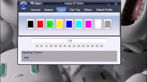 How to do the new gamertag mod with hadzz gt editor