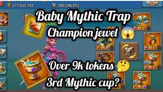 Lets Go For 3rd Cup.Big Upgrades. First Champion Jewel. Lords Mobile.Actualizaciones de mini trampas