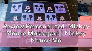 Review Personalized Mickey Mouse Mousepad Mickey Mouse Mouse Pad Customize Gift