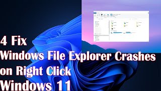 4 FIX Windows File Explorer Crashes on Right Click