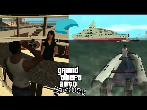 gta san andreas yacht cheat