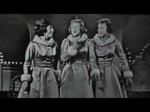 Kane Sisters performing on the Jack Benny show