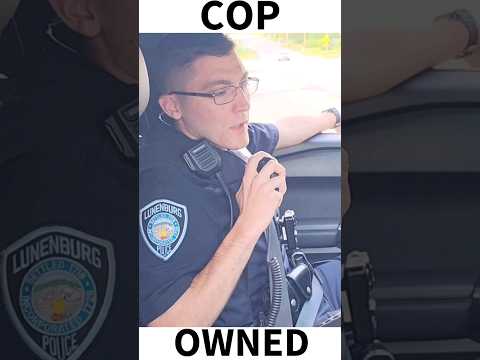 SCARED COP DESTROYED!
