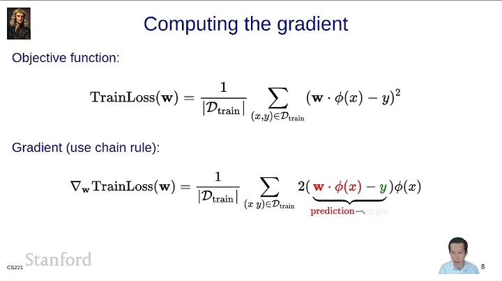 Artificial Intelligence & Machine Learning 2 - Linear Regression | Stanford CS221: AI (Autumn 2021)