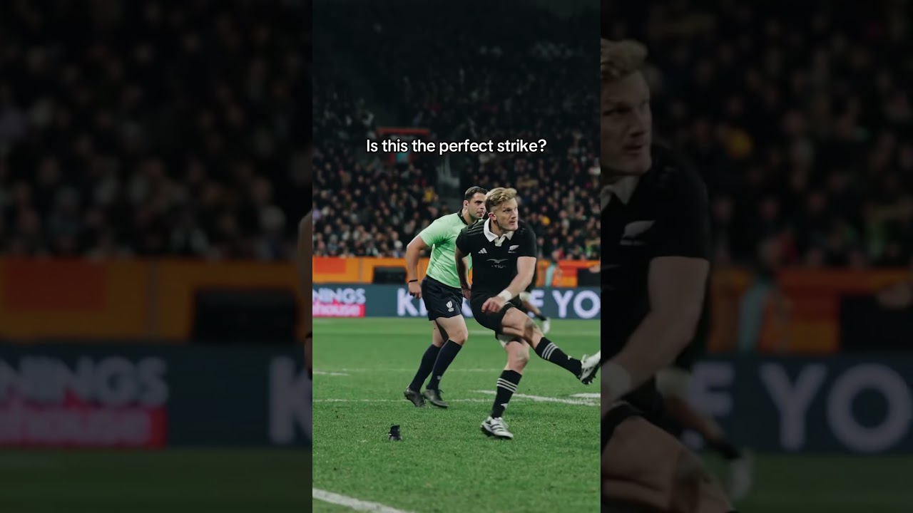 Damian McKenzie with the PERFECT strike
