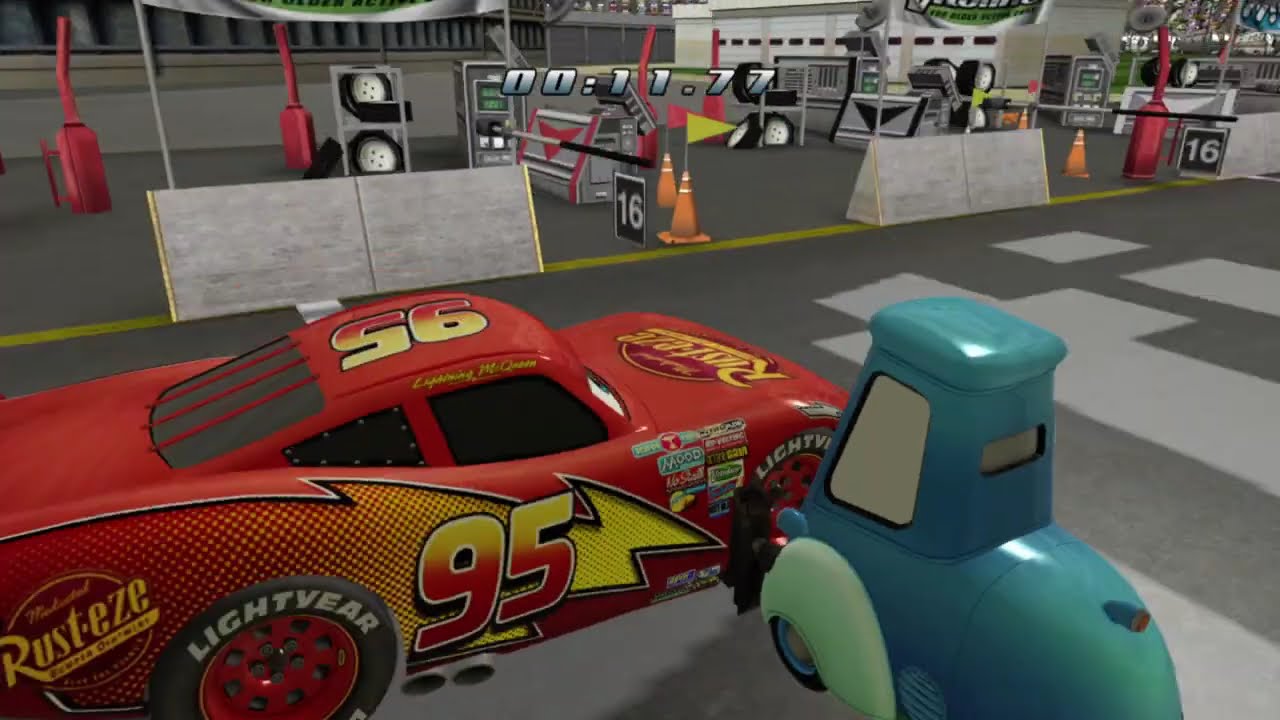 Cars:The video game Piston Cup #2 - YouTube