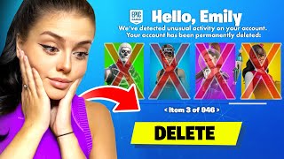Deleting My Girlfriend’s Fortnite Account &amp; Surprising Her With A New One