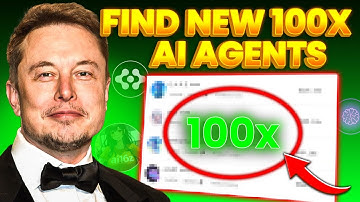 How to Find and Buy 100X Potential AI Agent Coins Before Everyone Else