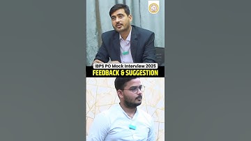 IBPS PO 2025 - 26 Mock Interview | IBPS PO Interview Questions | Interview Preparation | CMC INDORE