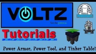 Updated Power Armor, Power Tool, and Tinker Table (Modular Powersuits) Voltz Tutorial