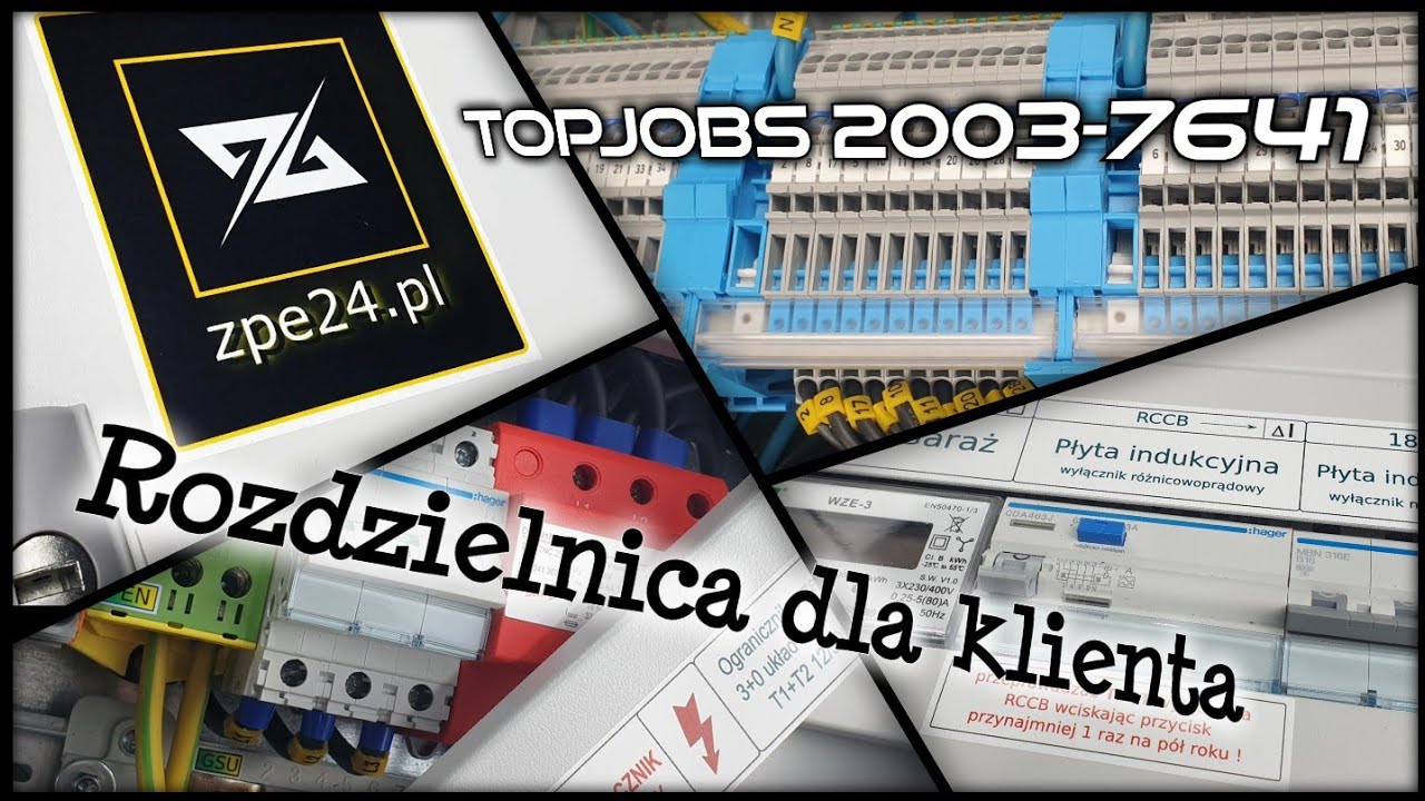Rozdzielnica Plug & Play do szybkiego montażu, na złączkach TopJobS  2003-7641 - omówienie