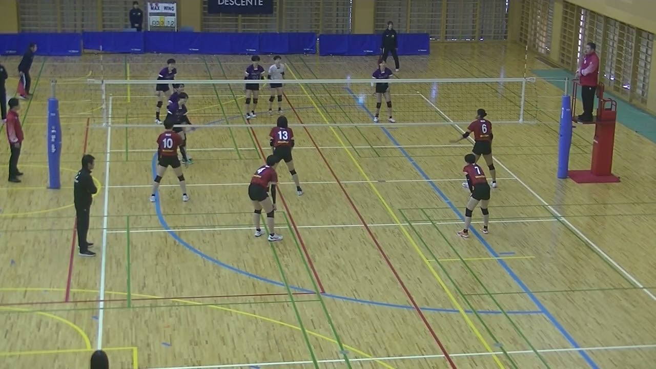 Ｃコート女子第１試合 MAX－WING 第23回 2026全日本ジュニアオールスタードリームマッチ女子 26.2.14(土) in エスフォルタ八王子メインアリーナ ④