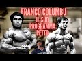 Franco columbu  come aumentare la panca piana