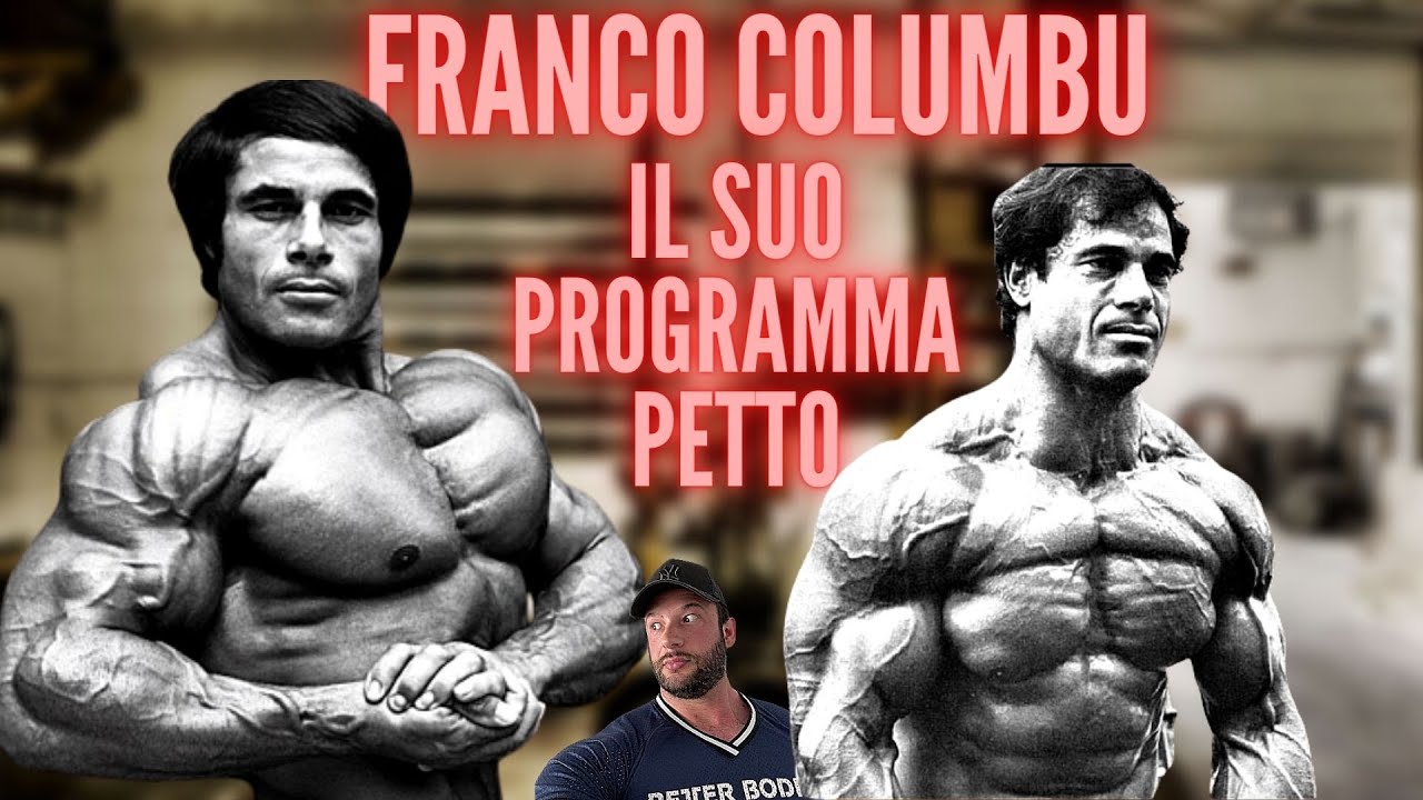 Franco Columbu – Come aumentare la Panca Piana