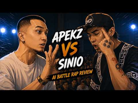 SINIO VS APEKZ: Every Round Under Review | AI Battle Rap Review