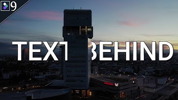 FILMORA 9 | HOW TO | TEXT BEHIND OBJECT EFFECT | MASKING TOOL EFFECT TUTORIAL [HINDI]