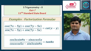 Trigonometry II | Compound Angle Formulae | Examples | 11th Science | Maths