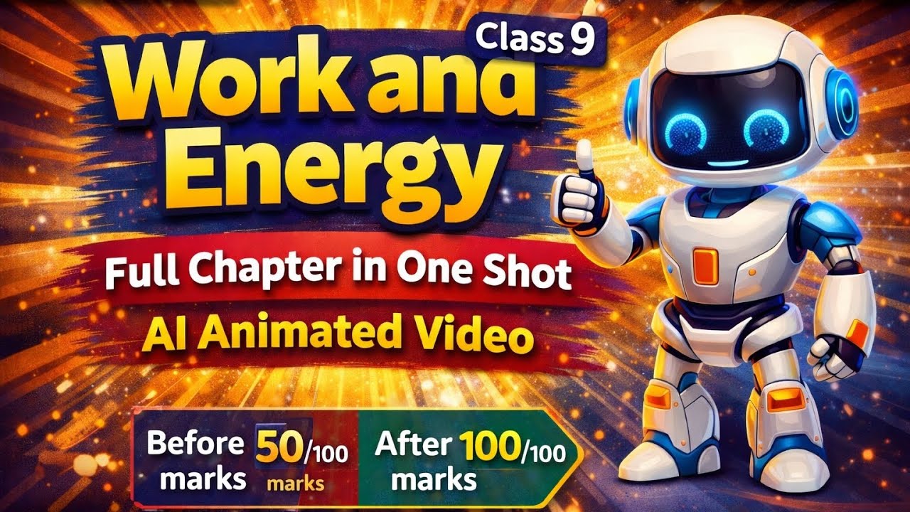 📘 Class 9 Science | Work and Energy – Full Chapter in One Shot ||🤖 AI ...