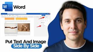 How to Put Text And Image Side By Side in Word | Adjust Picture Along With Text in MS Word 2026
