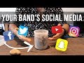 HOW TO STRUCTURE YOUR BAND'S SOCIAL MEDIA