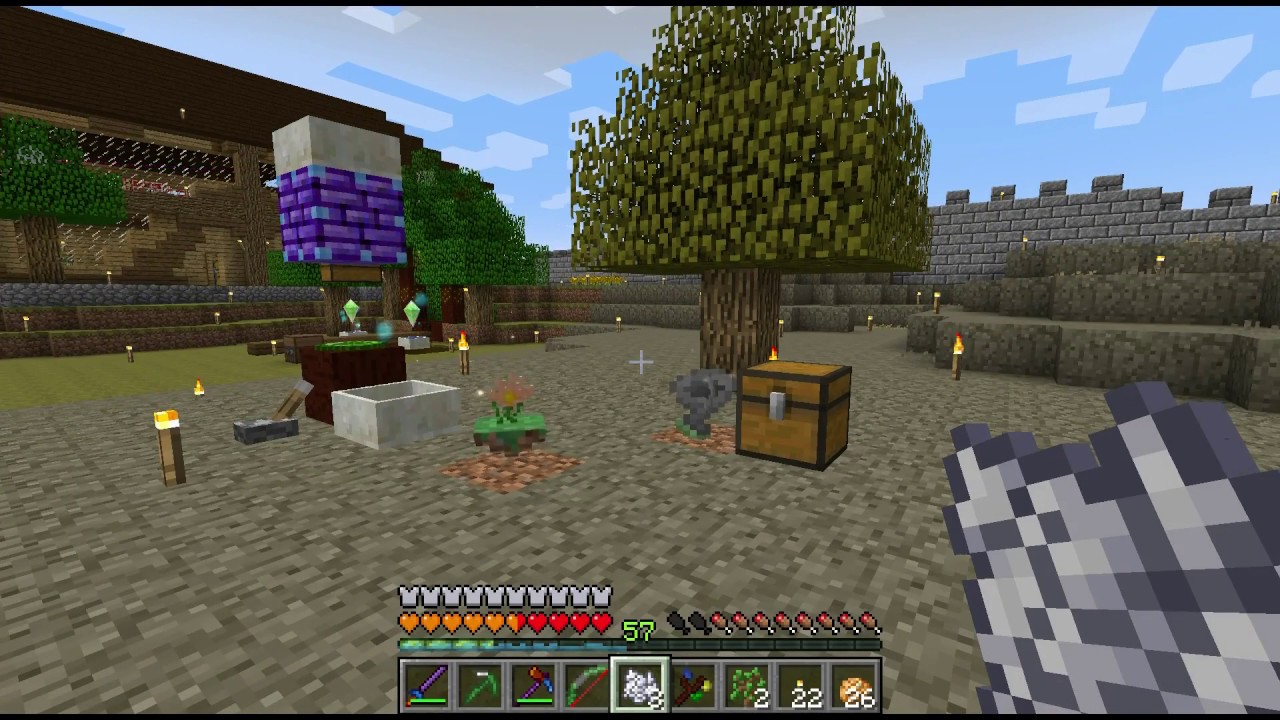 Minecraft - Regrowth Ep 29: Botania Mana Generation