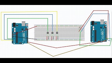Comunicacion I2C Arduino - Tinkercad